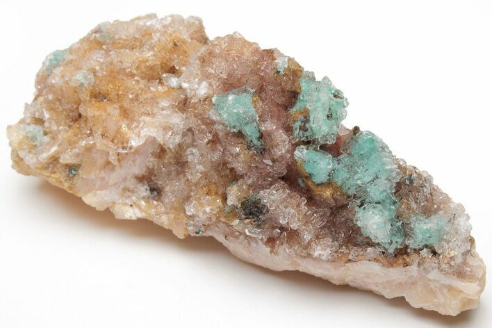 Rosasite, Selenite and Ferroan Dolomite Association - Morocco #213068